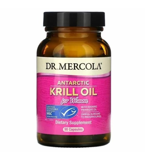 DR. MERCOLA Antarctic Krill Oil for Women (90 kaps.)