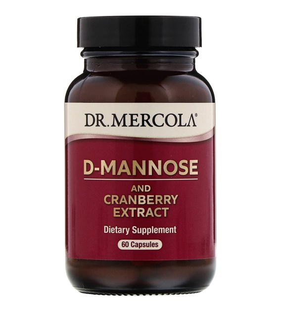 DR. MERCOLA D-mannoza with cranberry (60 caps)
