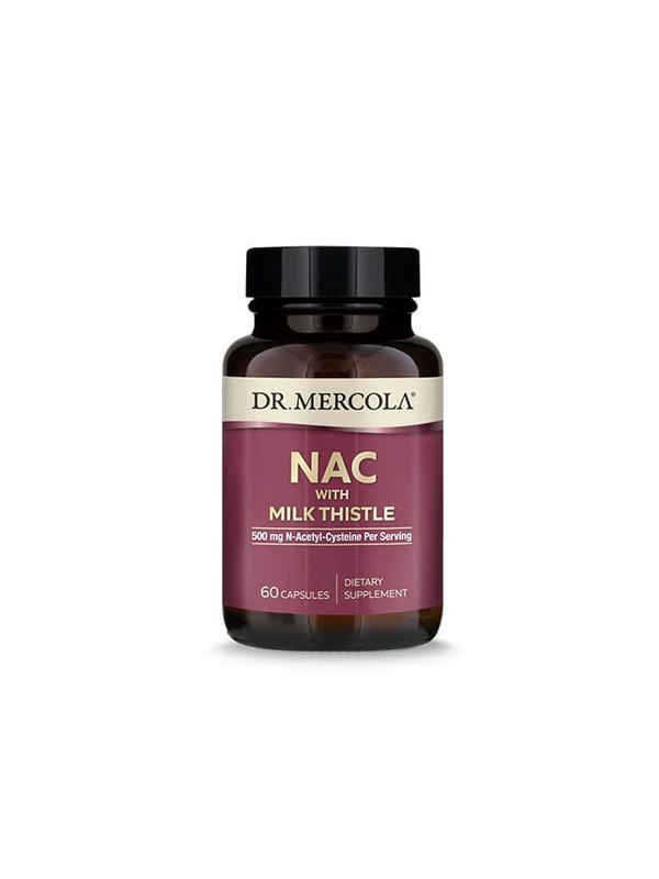 DR. MERCOLA NAC with Milk Thistle (60 kaps.)