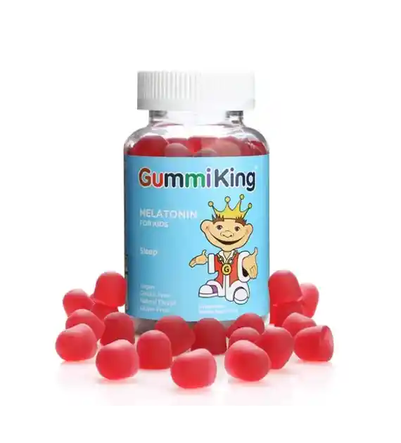 GUMMIKING Melatonin for Kids - Melatonina dla dzieci (60 żelek)