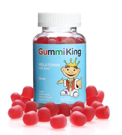 GUMMIKING Melatonin for Kids - Melatonina dla dzieci (60 żelek)