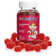 GUMMIKING Elderbery for Kids - Czarny bez żelki dla dzieci (60 żelek)