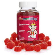 GUMMIKING Elderbery for Kids - Czarny bez żelki dla dzieci (60 żelek)