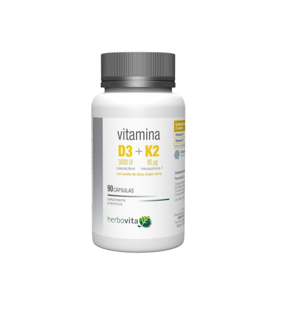 HERBOVITA Witamina D3 + K2 (90 kaps.)