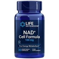 LIFE EXTENSION NAD+ Cell Formula, 100 mg EU (30 caps)