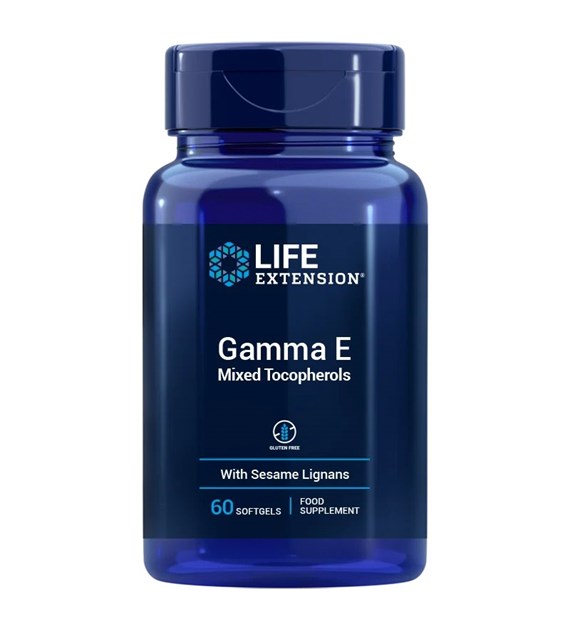LIFE EXTENSION Gamme E - mixed Tocopherols  EU Version (60 sgels)