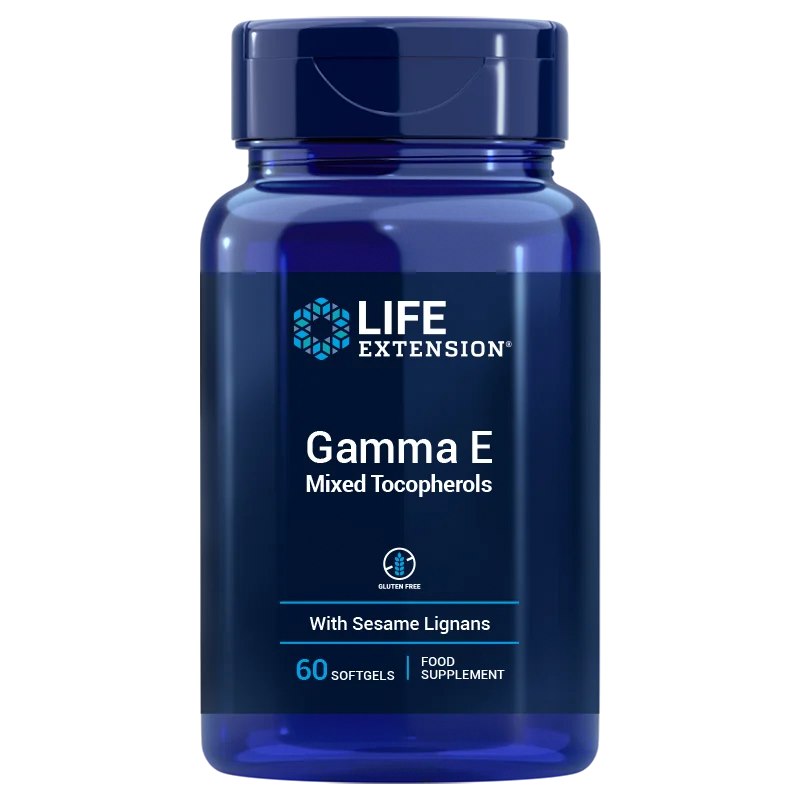 LIFE EXTENSION Gamme E - mixed Tocopherols  EU Version (60 sgels)
