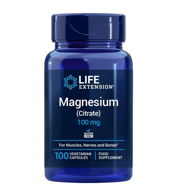 LIFE EXTENSION Magnesium Citrate, 160 mg EU version (100 vcaps)