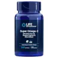 LIFE EXTENSION Super Omega-3 EPA/DHA z Lignanami Sezamowymi i Ekstraktem z Oliwek EU  (240 kaps.)