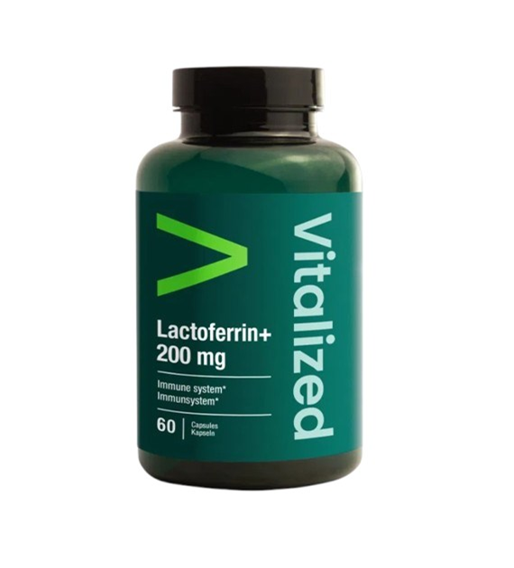 VITALIZED Lactoferrin+ 200 mg (60 caps)