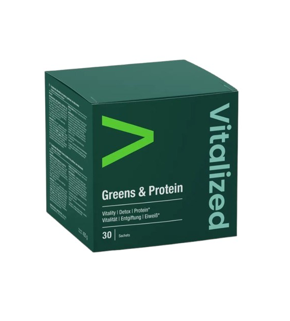 VITALIZED Greens & Protein (30 sachets)