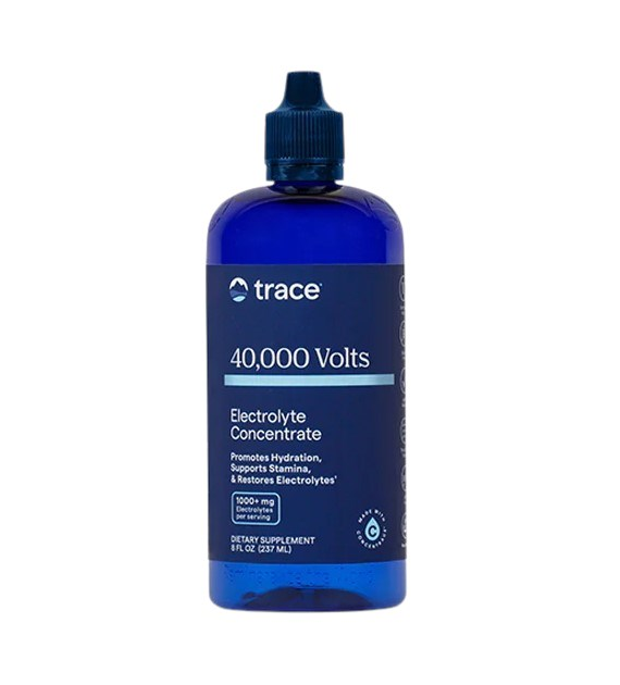 TRACE MINERALS 40,000 Volts Electrolyte Concentrate (237 ml)