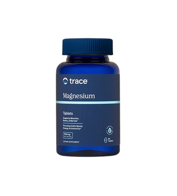 TRACE MINERALS Magnesium Tablets - 300 mg Magnesium (60 tabs)