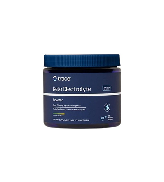 TRACE MINERALS Keto Electrolyte Powder, Lemon Lime Flavor (330 g)