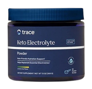 TRACE MINERALS Keto Electrolyte Powder, Lemon Lime Flavor (330 g)