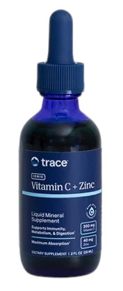 TRACE MINERALS Vitamin C + Ionic Zinc (59 ml)