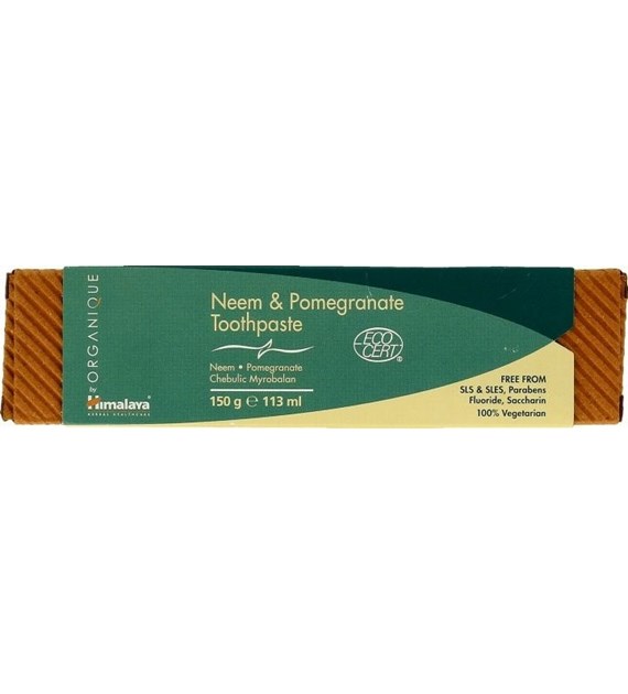 HIMALAYA Neem & Pomegranate Toothpaste (150 g / 5,291 oz.)