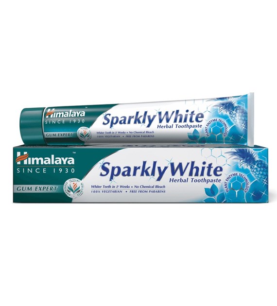 HIMALAYA Sparkly White Herbal Toothpaste (75 ml / 2,5 fl. oz.)