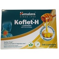 HIMALAYA Koflet-H, imbirowy (12 tabl.)