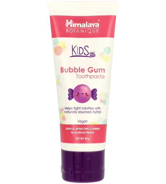 HIMALAYA Kids Toothpaste, Bubble Gum (80 g / 2,822 oz.)