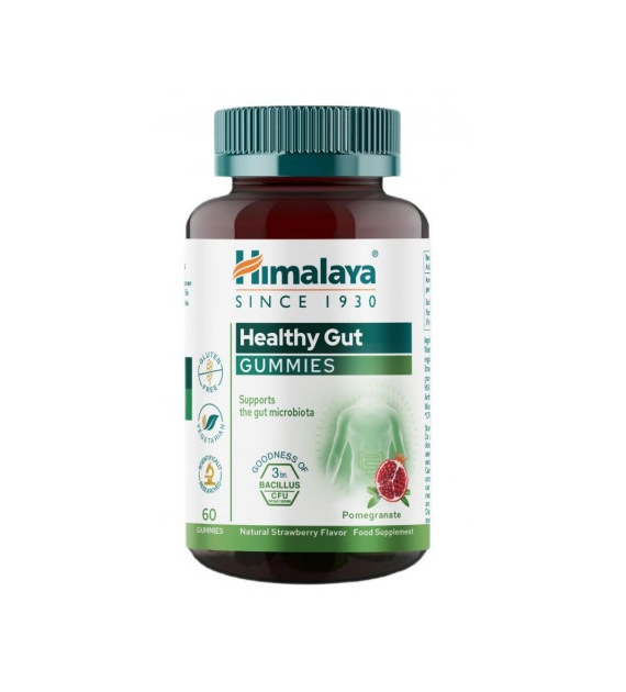HIMALAYA Healthy Gut - Zdrowe Jelita (60 żelek)