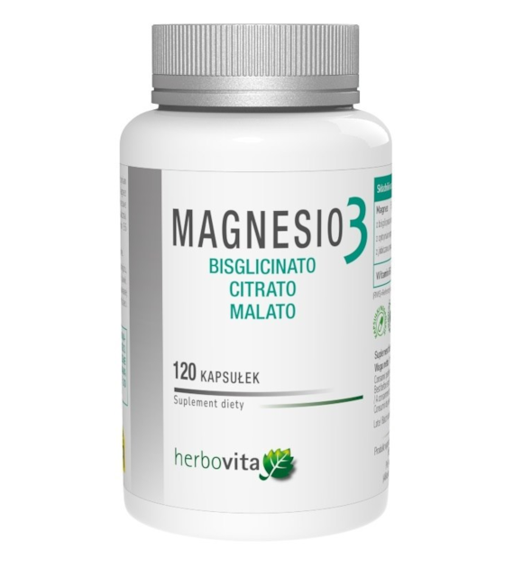 HERBOVITA Magnesio3 (120 kaps.)