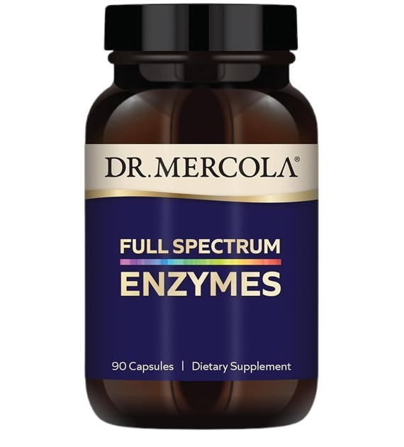 DR. MERCOLA Full Spectrum Enzymes (90 kaps.)