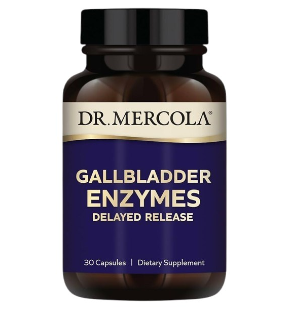 DR. MERCOLA Gallbladder Enzymes - Enzymy woreczka żółciowego (30 kaps.)
