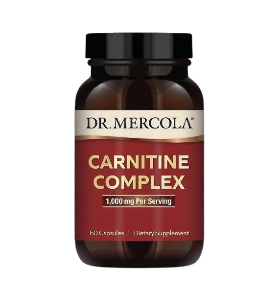 DR. MERCOLA Carnite Complex - Kompleks karnityny (60 kaps.)