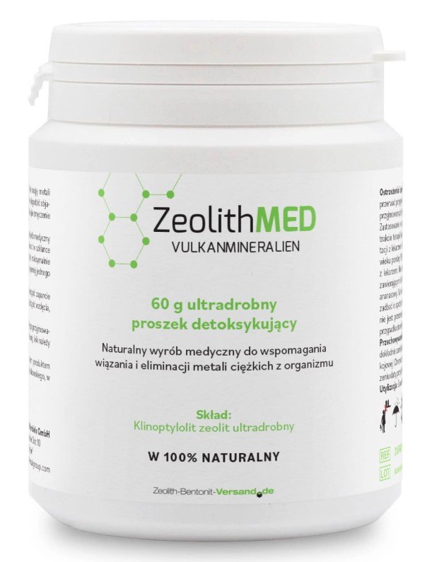 ZEOLITHMED Ultradrobny Zeolit Medyczny Mikronizowany (60 g)