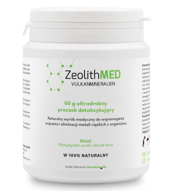 ZEOLITHMED Ultrafine Micronised Medical Zeolite (60 g)