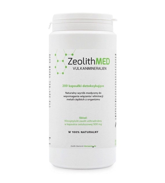 ZEOLITHMED Ultrafine Micronized Medical Zeolite (200 caps)