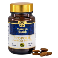 MANUKA HEALTH Propolis w tabletkach do żucia (60 tabl.)