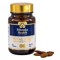 MANUKA HEALTH Mleczko pszczele w tabletkach do żucia (60 tabl.)