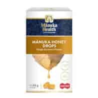 MANUKA HEALTH Cukierki z Miodem Manuka MGO™ 400+ i witaminą C - smak imbirowo-cytrynowy (65 g)