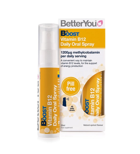 BETTERYOU Boost B12 - Vitamin B12 Spray (25 ml / 0,845 fl. oz.)