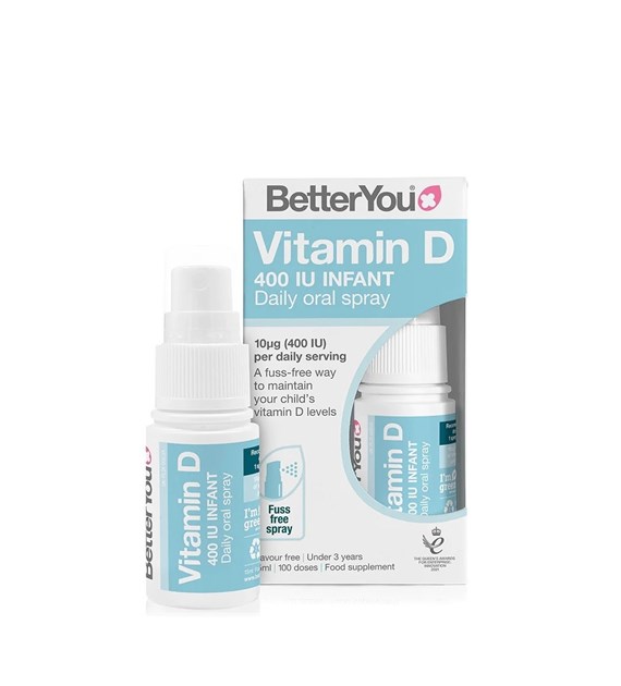 BETTERYOU D400 Infant Vitamin D Spray (15 ml / 0,50 fl. oz.)