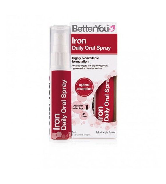 BETTERYOU Iron 5 Daily Oral Spray (25 ml / 0,845 fl. oz.)