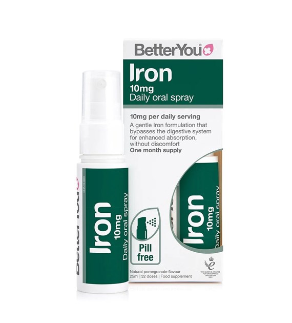 BETTERYOU Iron 10 Daily Oral Spray (25 ml / 0,845 fl. oz.)