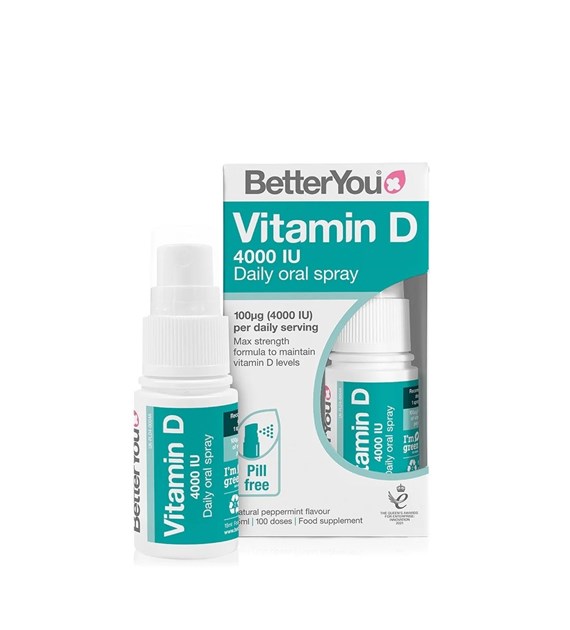 BETTERYOU D4000 Vitamin D Spray (15 ml / 0,50 fl. oz.)