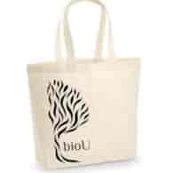 BIOU Torba bawełniana bioU (37 x 40 cm)