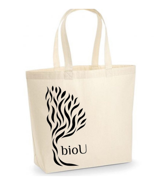 BIOU Torba bawełniana bioU (37 x 40 cm)